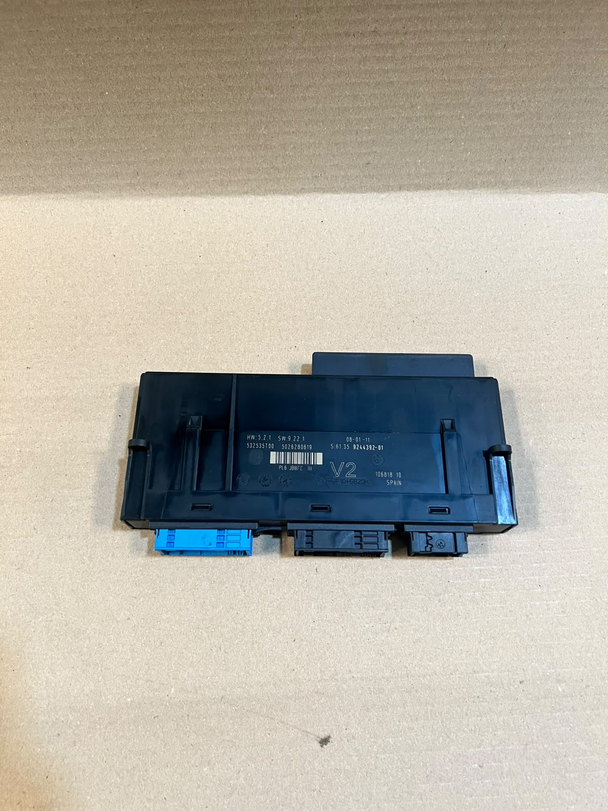 BMW 520d 530d F10 F11 Body Control Module Junction Box JBE 9244392 OEM
