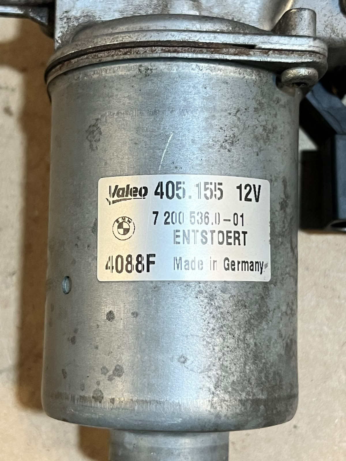BMW X5 E70 X6 E71 Front Windshield Wiper Motor Assembly 7200536 OEM 2007-2013
