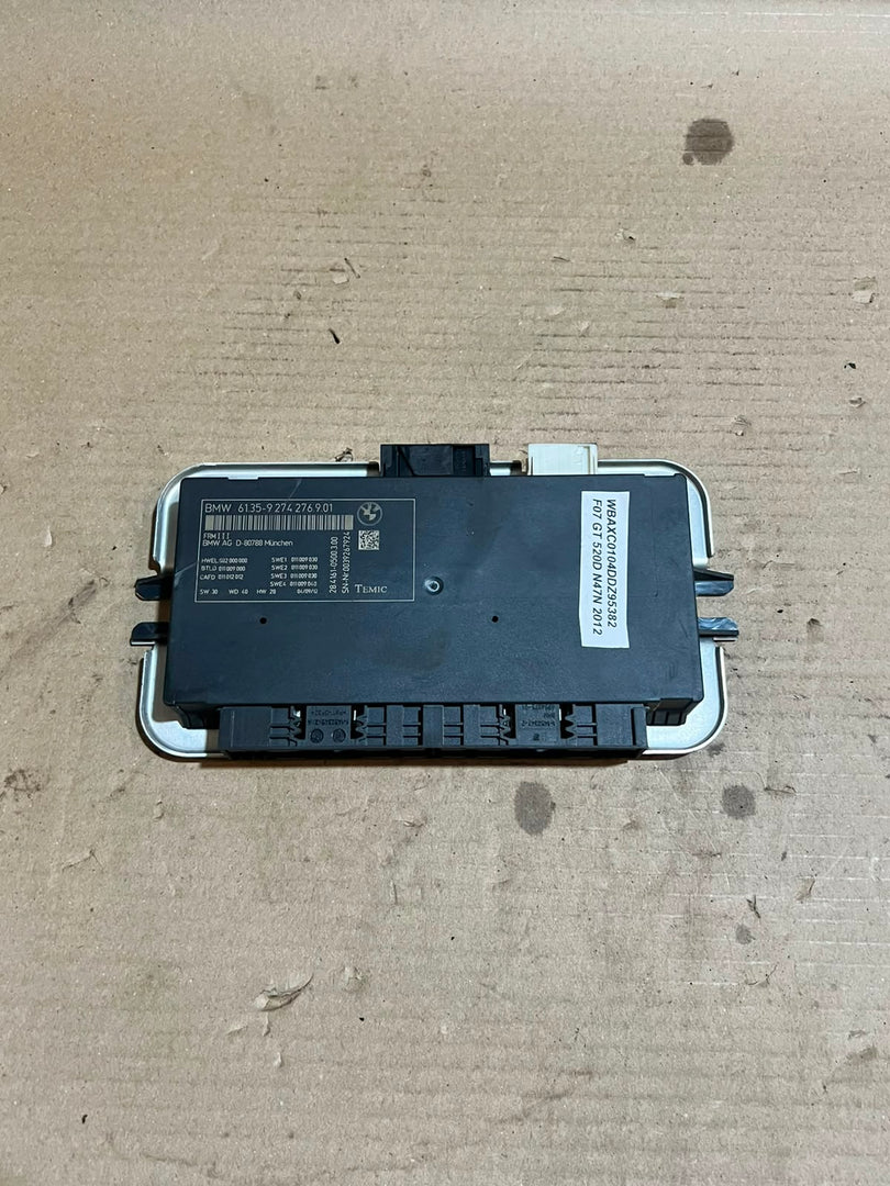 BMW 535i F07 F10 F11 F18 F12 F13 FRM3 Footwell Light Control Module 9274276 OEM