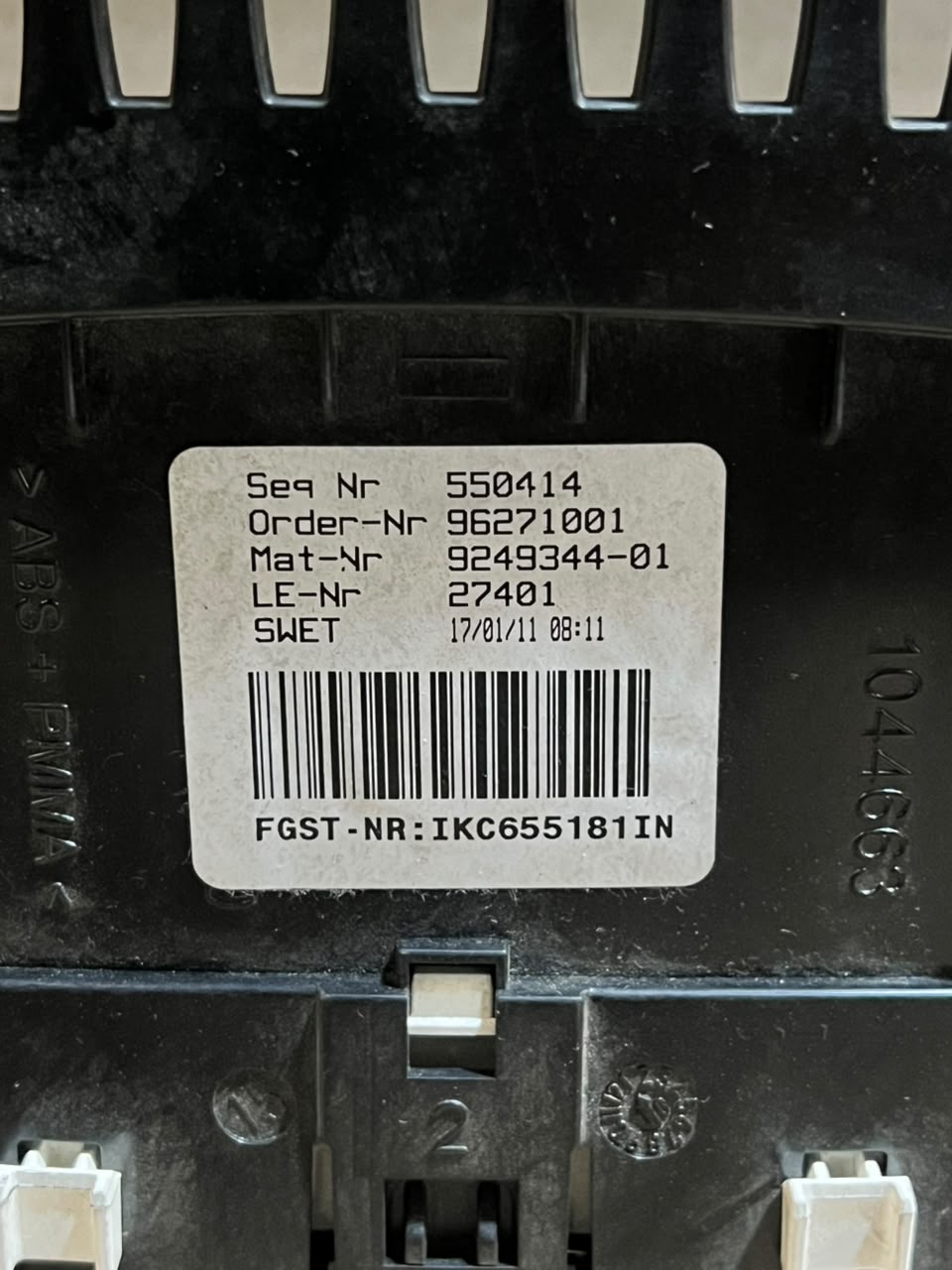 BMW 528i 535i F10 F11 Instrument Cluster Speedometer 9249344 OEM 2011-2016