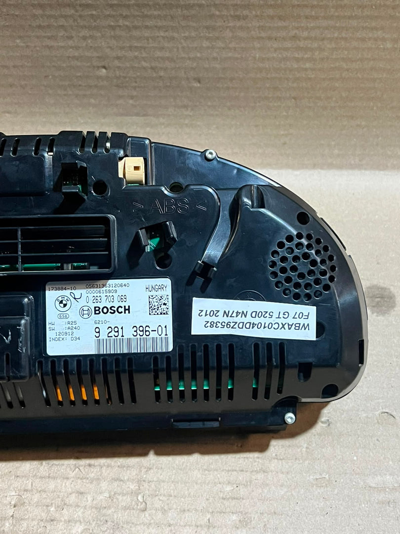 BMW 740i F01 F02 F10 F11 Digital Speedometer Instrument Cluster 9291396 OEM