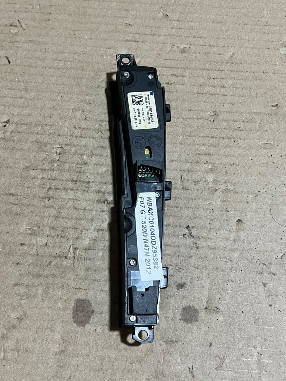BMW 7 Series F01 F02 F03 F04 Center Console Multifunction Control Switch 9201484 OEM