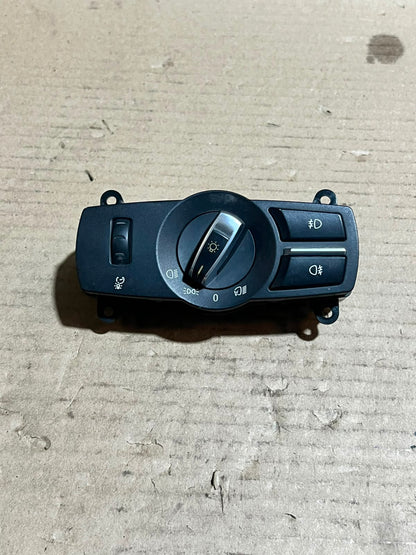 BMW F10 F11 F07 F01 F02 F06 F12 F13 F25 Headlight Light Switch 9192744 OEM