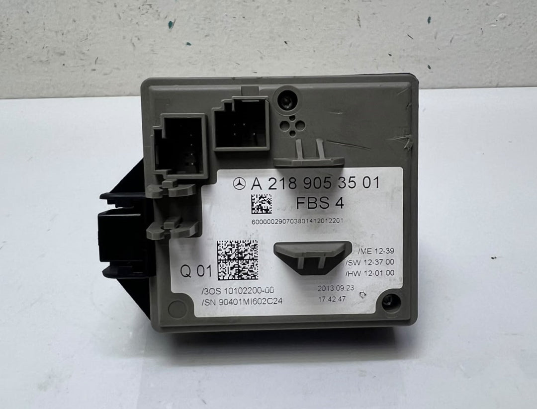 2010-2016 Mercedes-Benz E350 EIS EZS Ignition Switch Key A2189053501 W212 OEM
