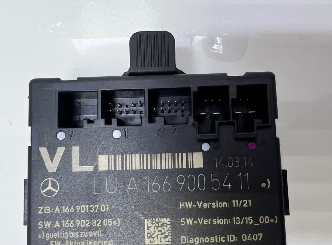2017 Mercedes-Benz A200 Door Control Module A1669005411 W166 GLE ML GL OEM