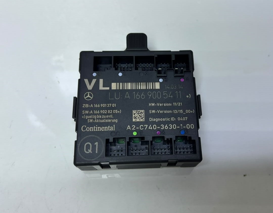 2017 Mercedes-Benz A200 Door Control Module A1669005411 W166 GLE ML GL OEM