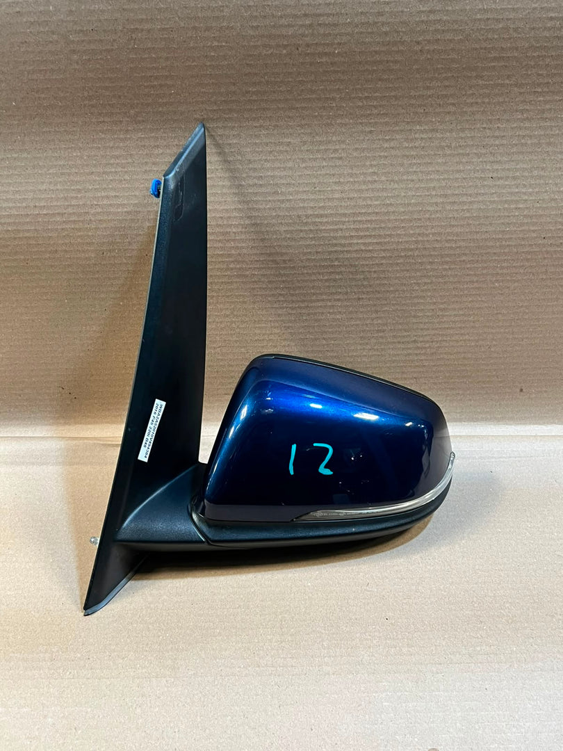 2016 BMW 220i F45 B48 Left Side Wing Door Mirror A049542 Used Genuine OEM