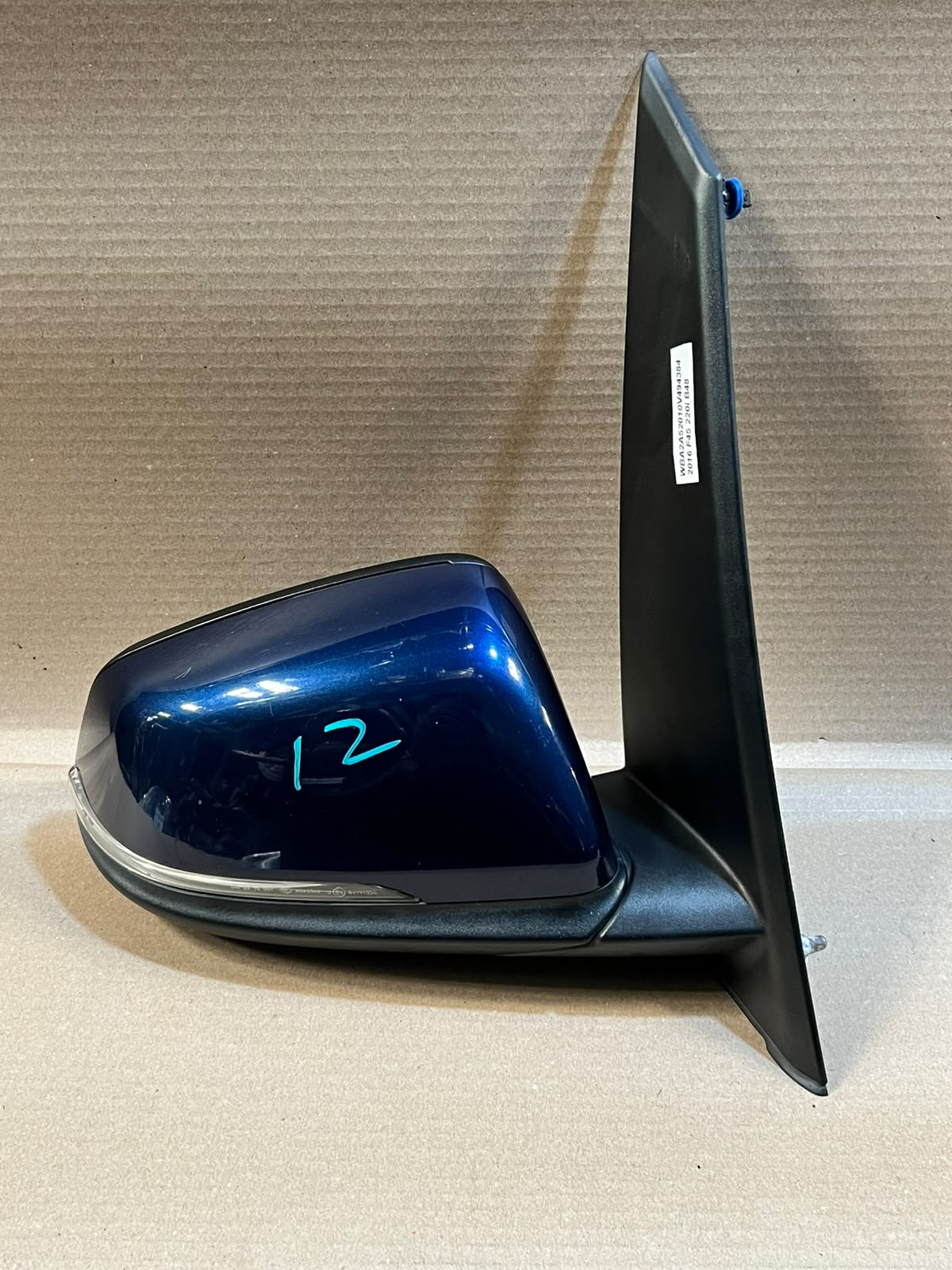2016 BMW 220i F45 B48 Right Side Wing Door Mirror A078541 Used Genuine OEM