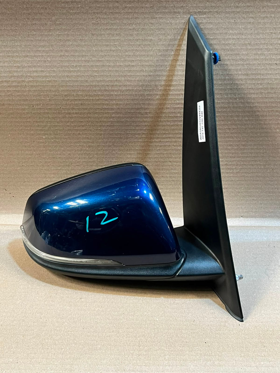 2016 BMW 220i F45 B48 Right Side Wing Door Mirror A078541 Used Genuine OEM