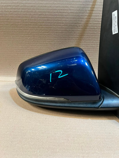 2016 BMW 220i F45 B48 Right Side Wing Door Mirror A078541 Used Genuine OEM