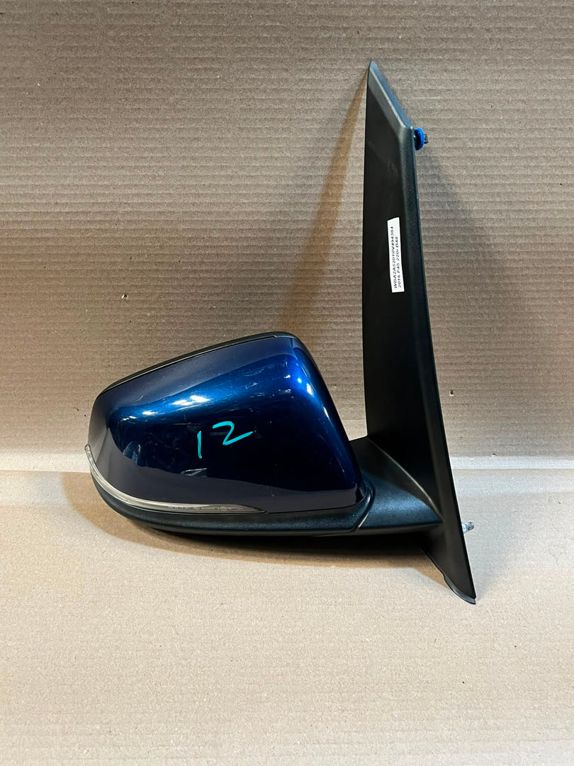 2016 BMW 220i F45 B48 Right Side Wing Door Mirror A078541 Used Genuine OEM