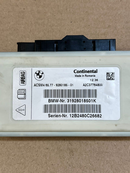BMW X3 F25 F10 F11 F01 F02 F03 Airbag SRS Control Module ECU 9280185 OEM
