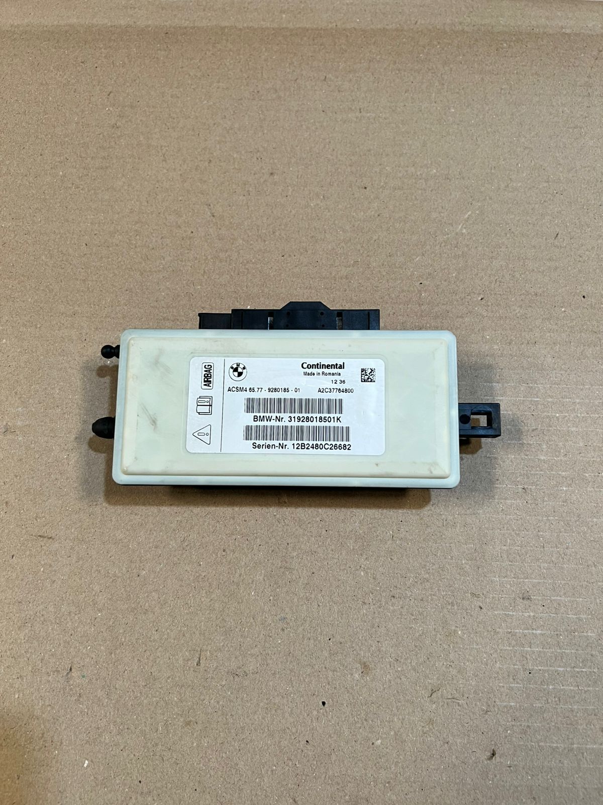 BMW X3 F25 F10 F11 F01 F02 F03 Airbag SRS Control Module ECU 9280185 OEM