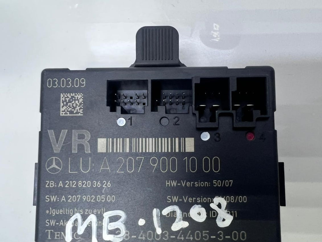 2010-2013 Mercedes-Benz E550 Door Control Module A2079001000 W207 E-Class OEM