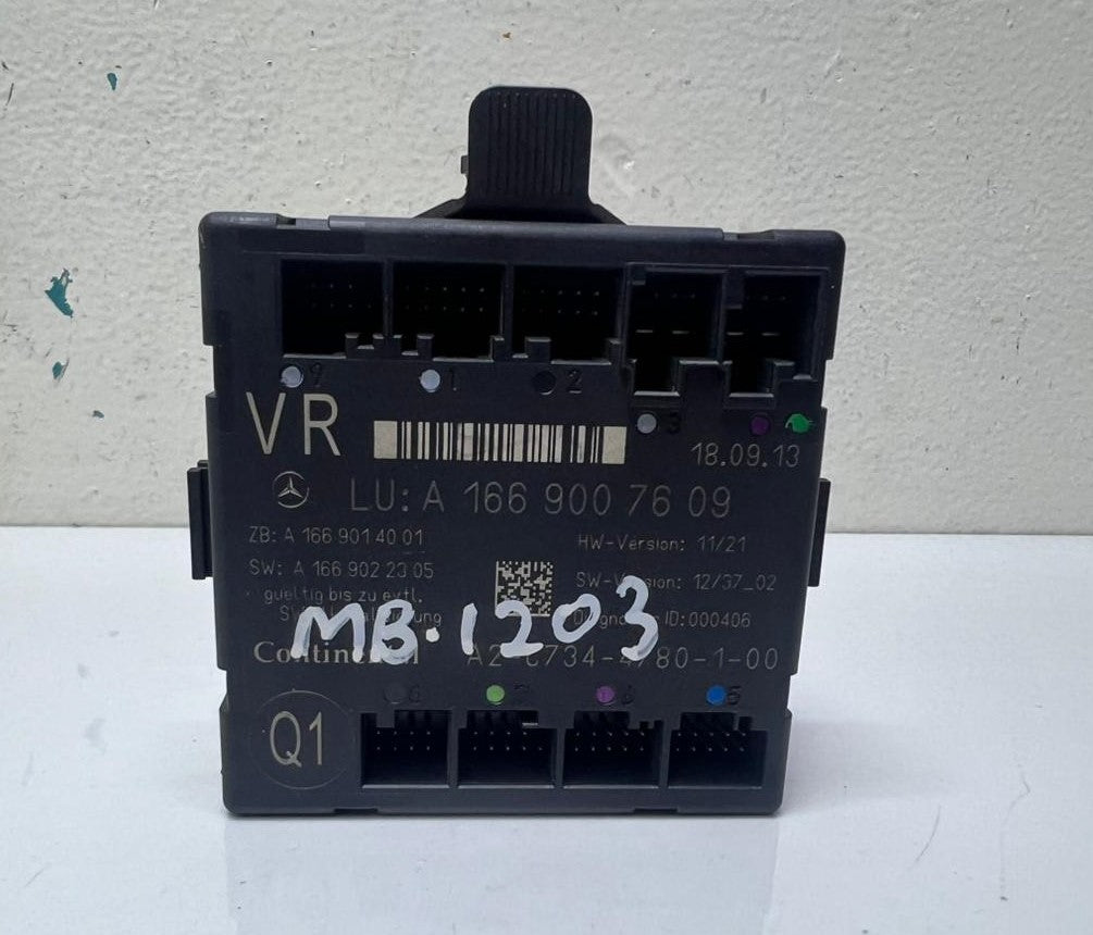 2012-2016 Mercedes-Benz GL550 Door Control Module A1669007609 GL-Class X166 ML-Class ML63 AMG OEM