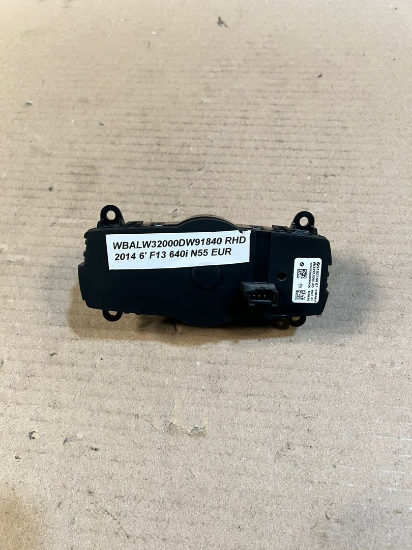 BMW X3 F25 5 Series F10 F11 F07 RHD Headlight Light Switch 9192744 OEM RHD