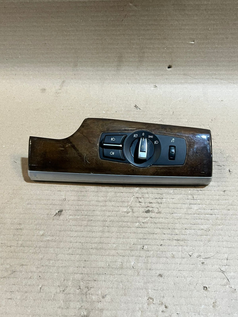 BMW X3 F25 5 Series F10 F11 F07 RHD Headlight Light Switch 9192744 OEM