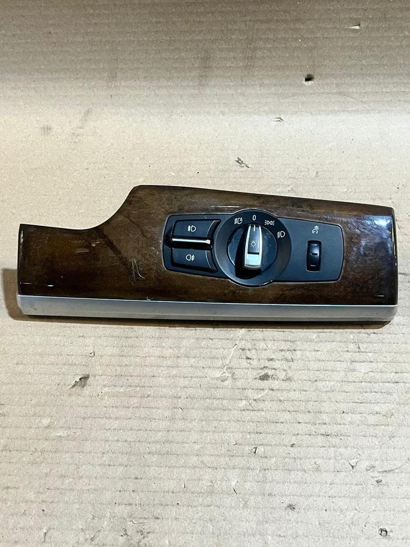 BMW X3 F25 5 Series F10 F11 F07 RHD Headlight Light Switch 9192744 OEM