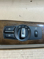 Bild in die Galerieansicht laden, BMW X3 F25 5 Series F10 F11 F07 RHD Headlight Light Switch 9192744 OEM