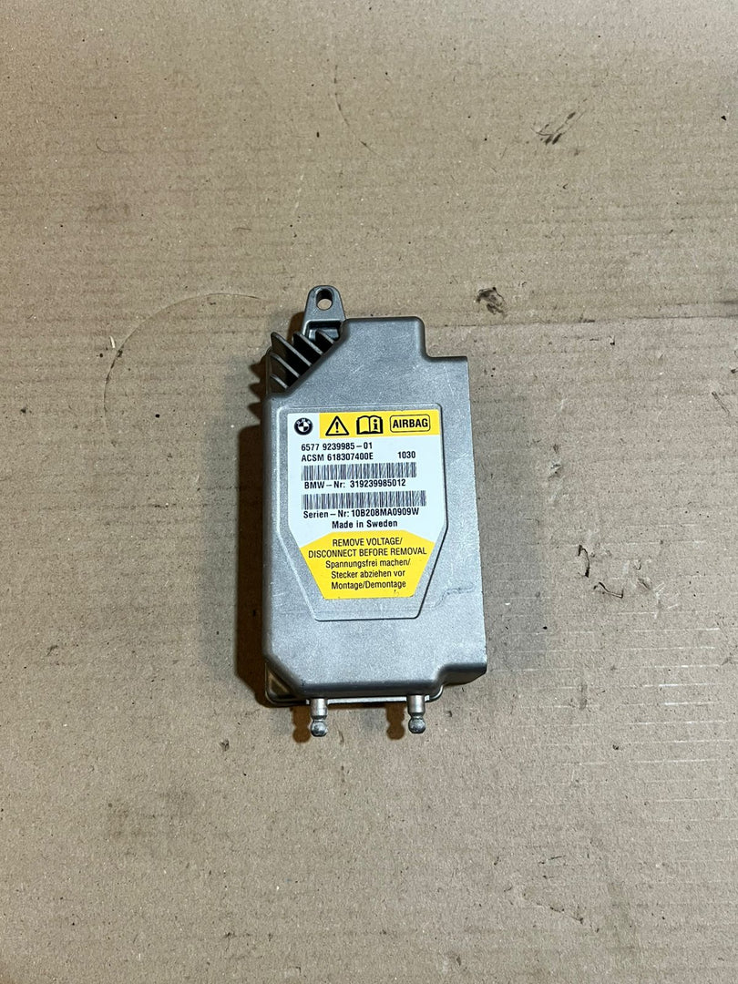 BMW 5 Series F10 F11 Airbag SRS Safety Restraint Control Module ECU 9239985 OEM