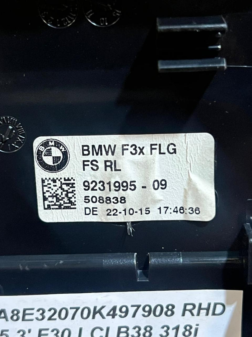 BMW 3 Series F30 F31 F35 328i Dashboard Fresh Air Vent Grille 9231995 OEM