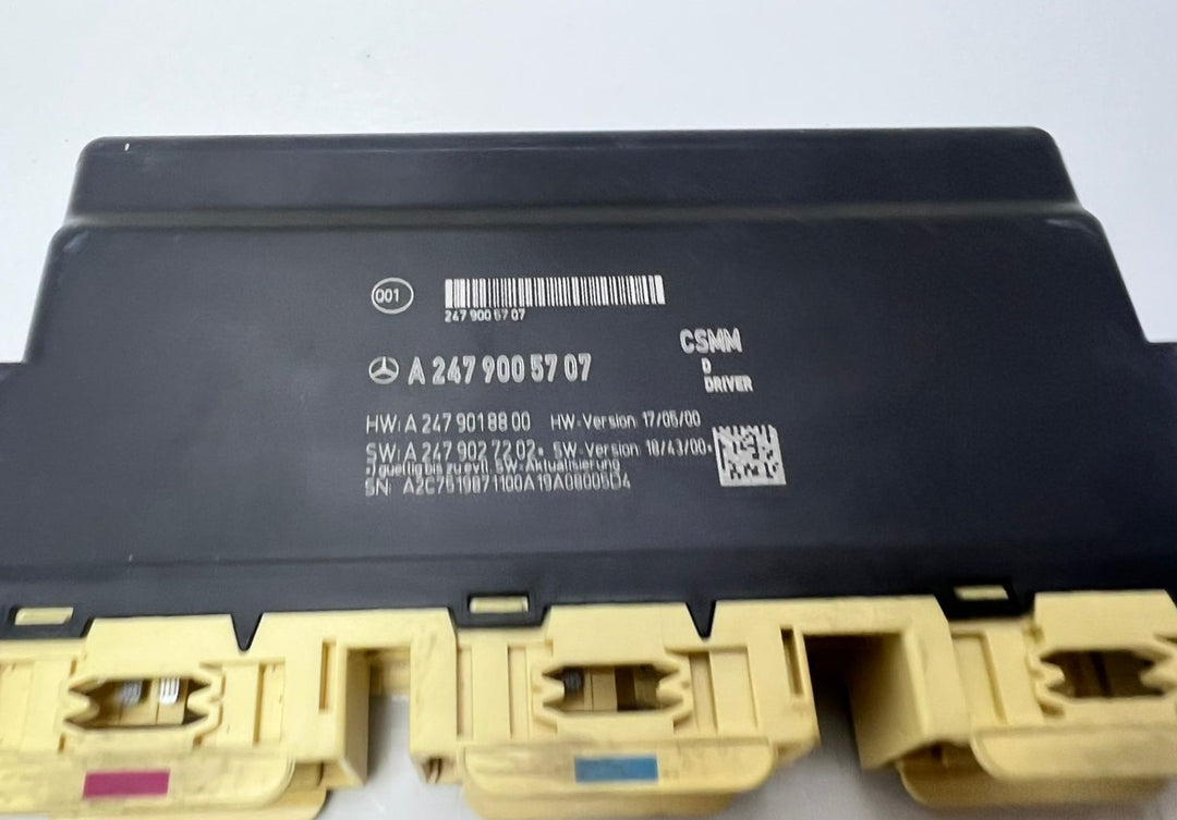 2019-2024 Mercedes-Benz B-Class Seat Control Unit A2479005707 GLB X247 OEM