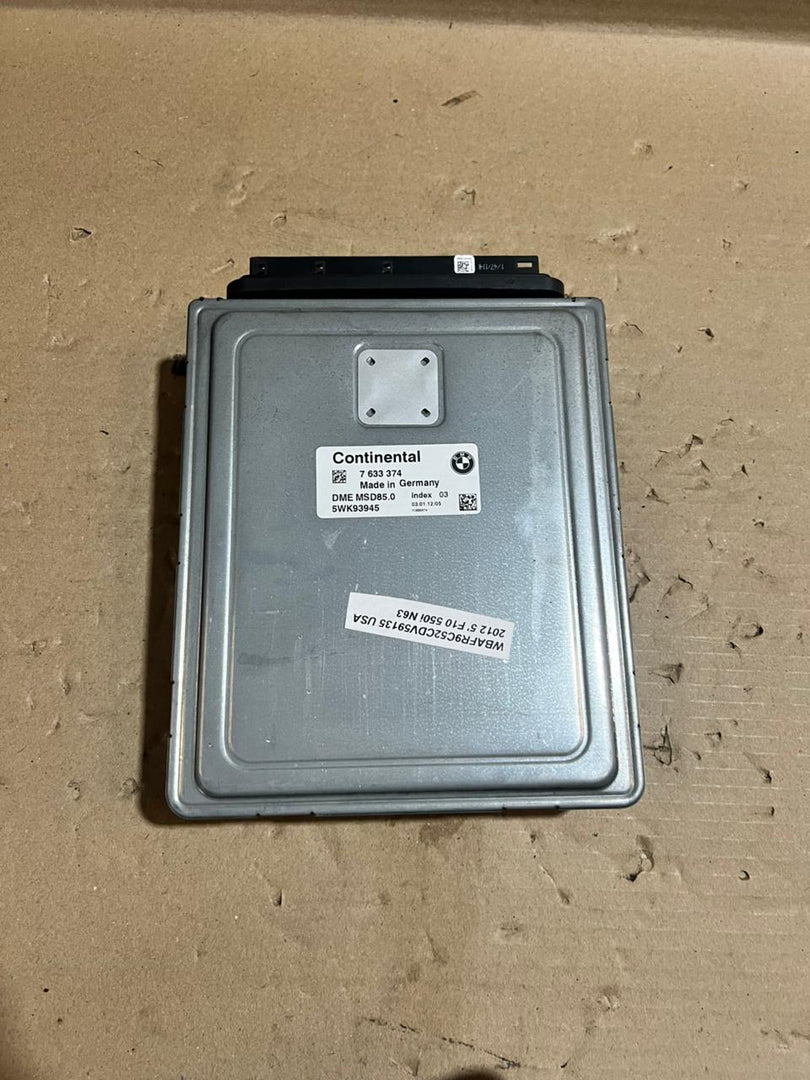 BMW 650i 750i F01 F02 F06 F12 F13 N63 Engine ECU DME CAS Key Set 7633374 OEM