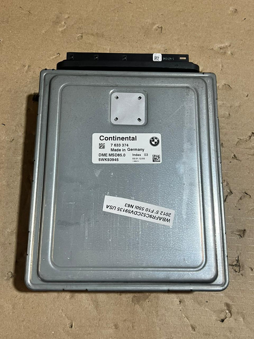 BMW 650i 750i F01 F02 F06 F12 F13 N63 Engine ECU DME CAS Key Set 7633374 OEM