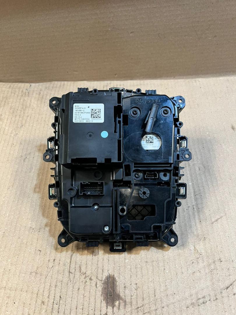 BMW Center Console Control Panel Switch Unit 5A32B74 USA Used Genuine OEM