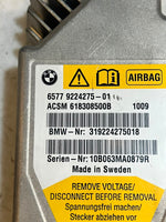 قم بتحميل الصورة إلى عارض الصور، BMW 5 7 Series F07 F01 F02 F03 F04 Airbag SRS Control Module ECU 9224275 OEM