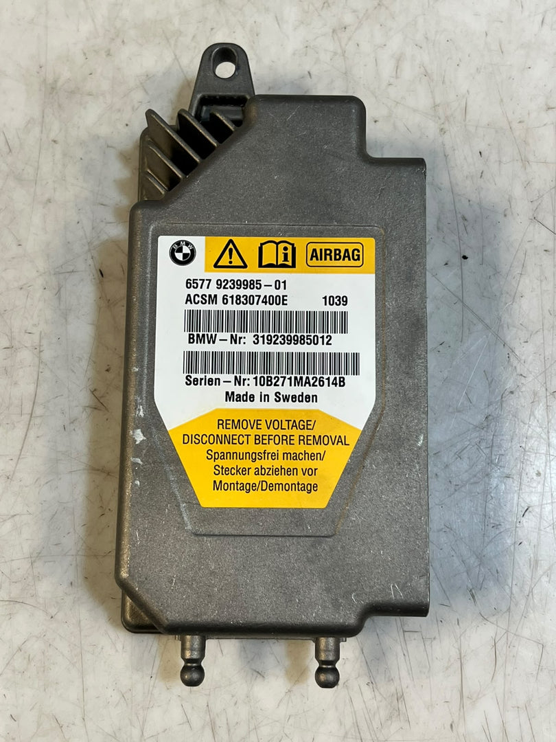 BMW 5 Series F10 F11 Airbag SRS Safety Control Module ECU 9239985 OEM