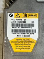 Load image into Gallery viewer, BMW 5 Series F10 F11 Airbag SRS Safety Control Module ECU 9239985 OEM