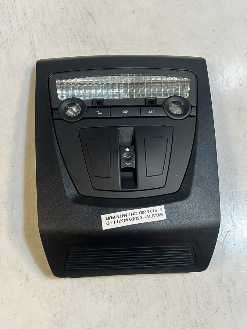 BMW 5 Series F10 F11 528i Front Roof Interior Light Reading Lamp Switch 28140555 OEM