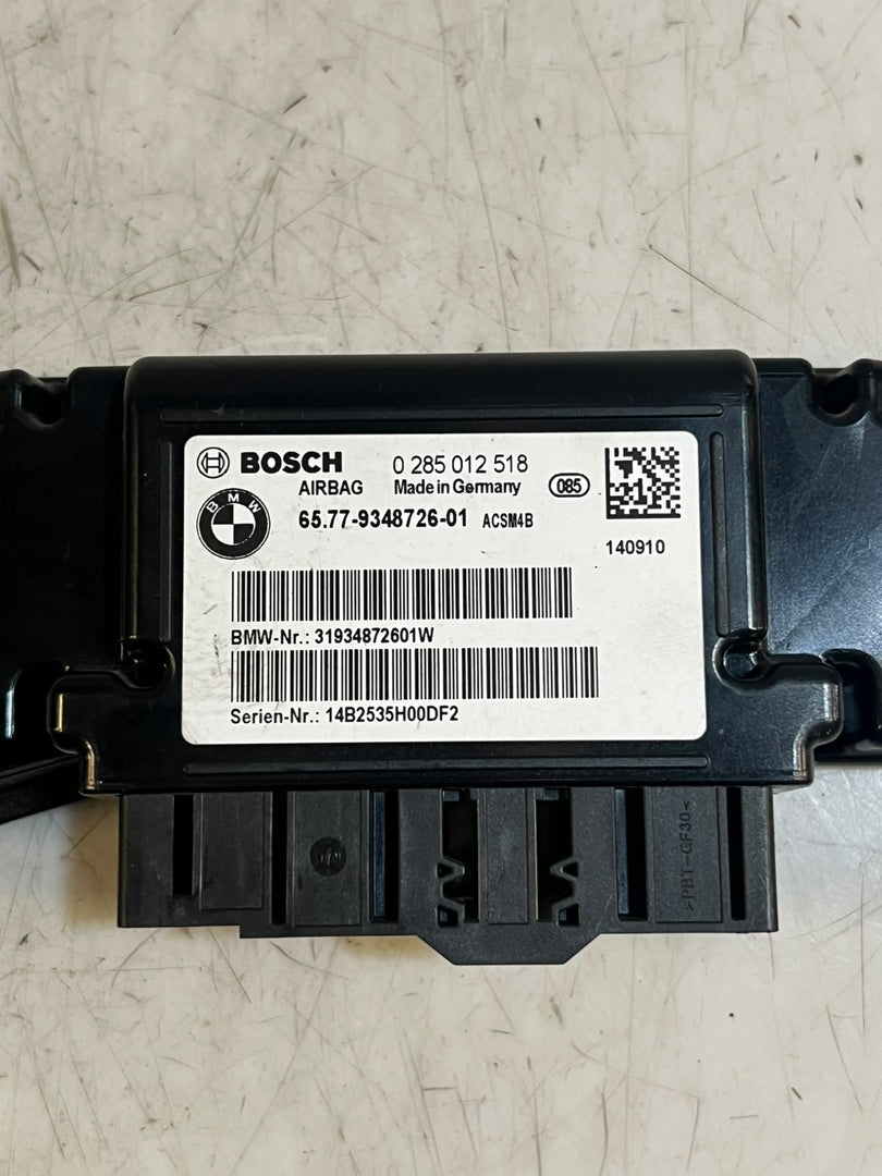 BMW F20 F21 F22 F30 F31 F32 F36 F80 F82 Airbag SRS ACSM Control Module 9348726 OEM