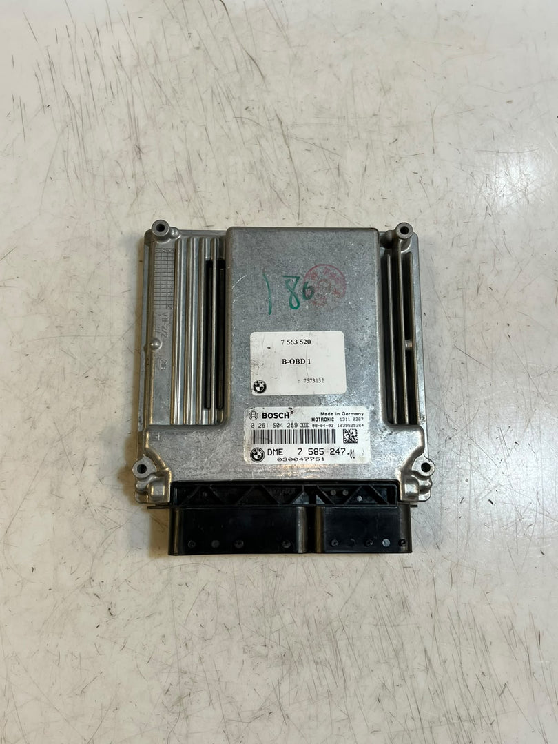 BMW 1 3 Series E81 E87 E90 E91 N46N Engine ECU DME 7585247 Bosch 0261S04289 OEM
