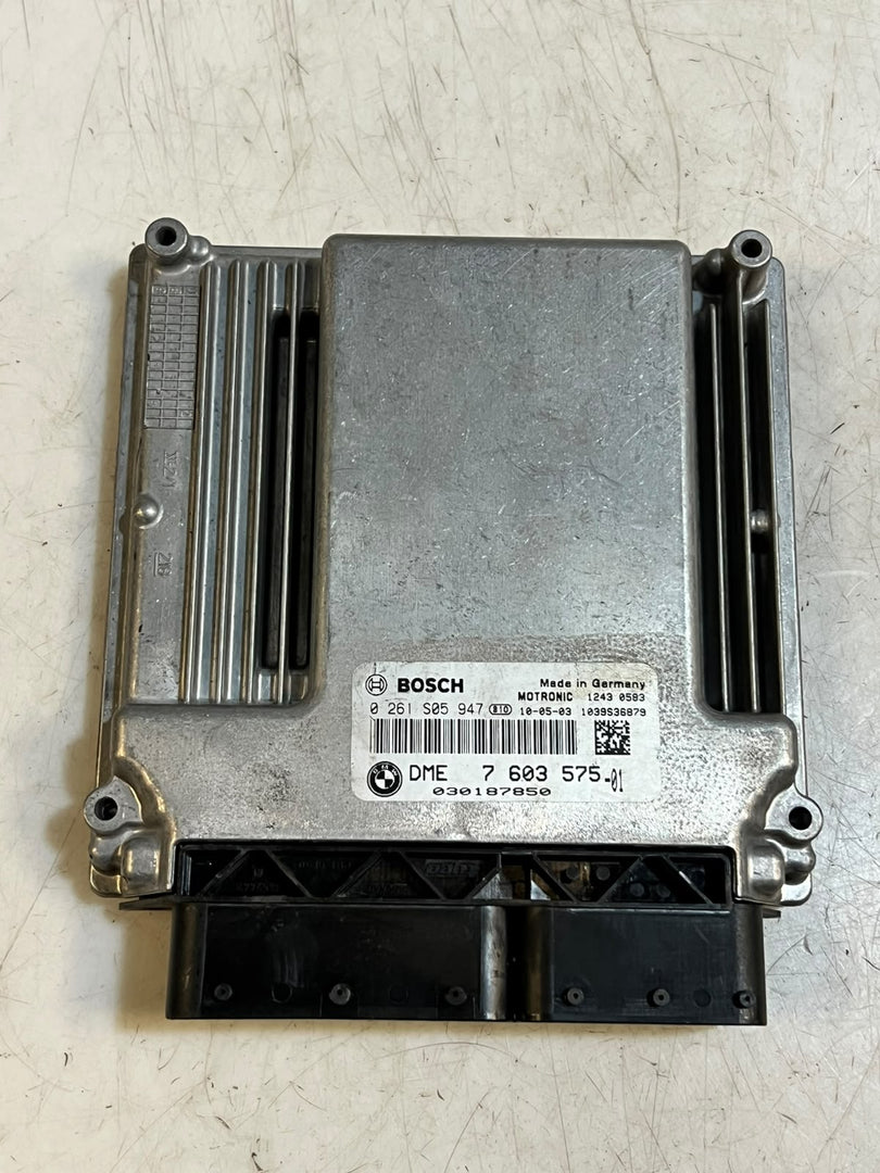 BMW X1 E84 E87 E88 E90 N46N Engine Control Unit ECU DME 7603575 Bosch OEM