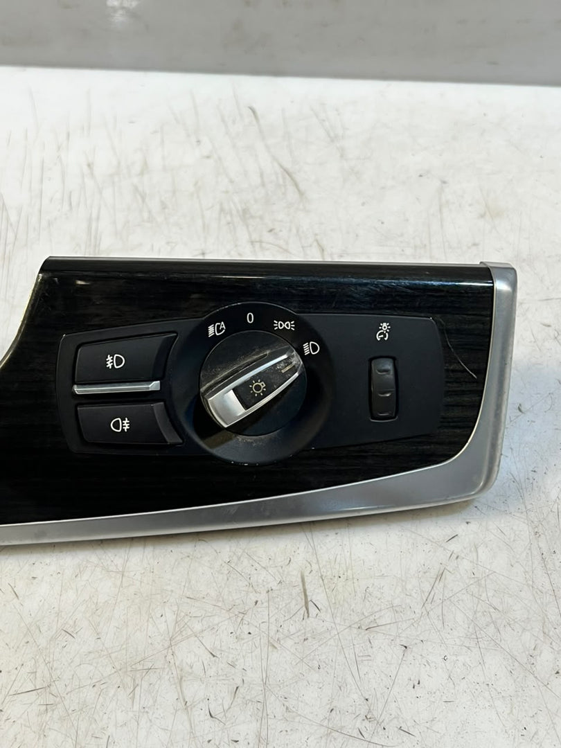 BMW X3 F25 X4 F26 5 Series F10 F11 F07 Headlight Light Switch 9192744 OEM