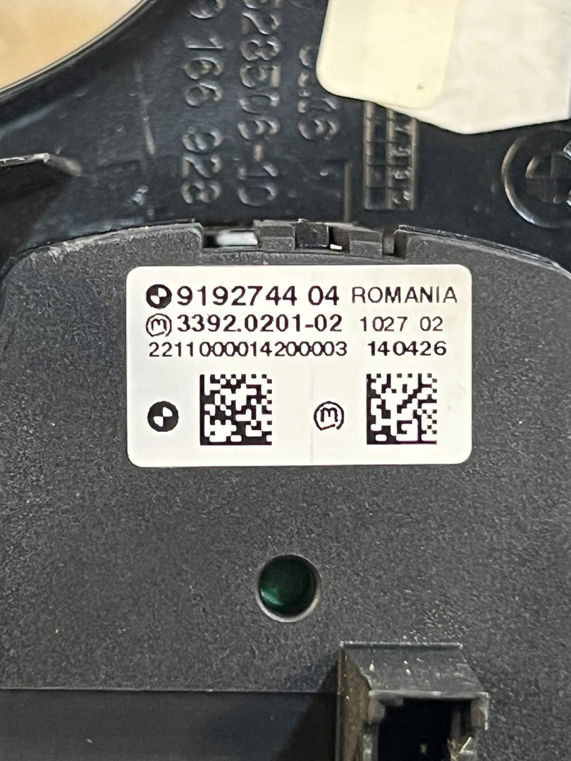 BMW X3 F25 X4 F26 5 Series F10 F11 F07 Headlight Light Switch 9192744 OEM RHD