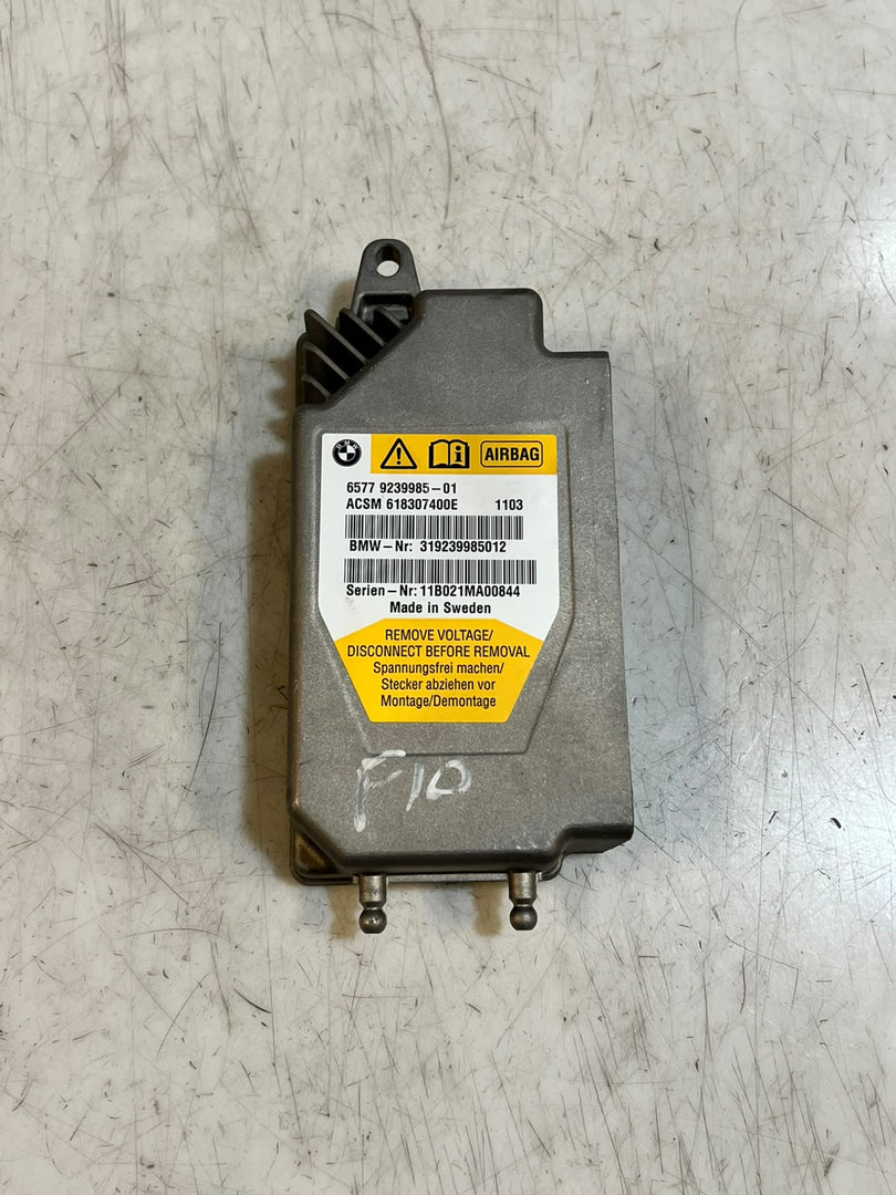 BMW 5 Series F10 F11 F18 Airbag SRS Safety Control Module ECU 9239985 OEM