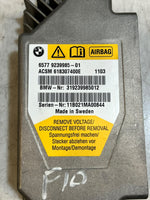 Bild in die Galerieansicht laden, BMW 5 Series F10 F11 F18 Airbag SRS Safety Control Module ECU 9239985 OEM