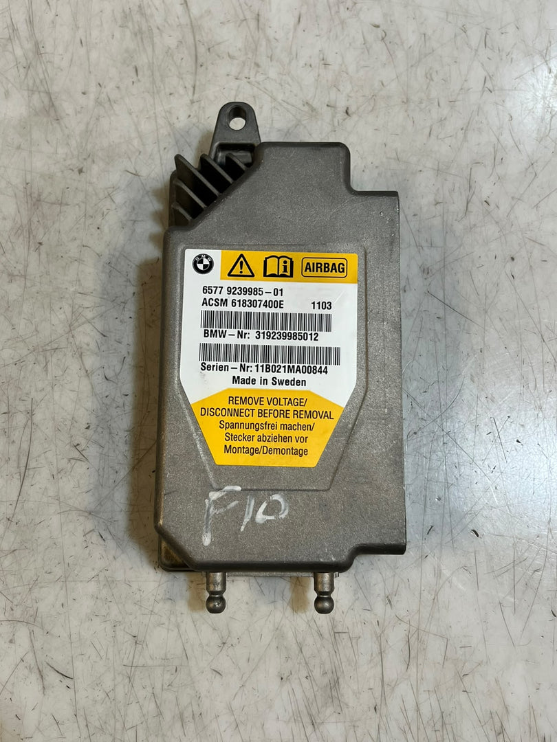 BMW 5 Series F10 F11 F18 Airbag SRS Safety Control Module ECU 9239985 OEM