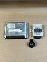 Load image into Gallery viewer, BMW 325i E46 M54 Engine ECU DME MS43 EWS Key Gearbox Module Set 7528050 OEM