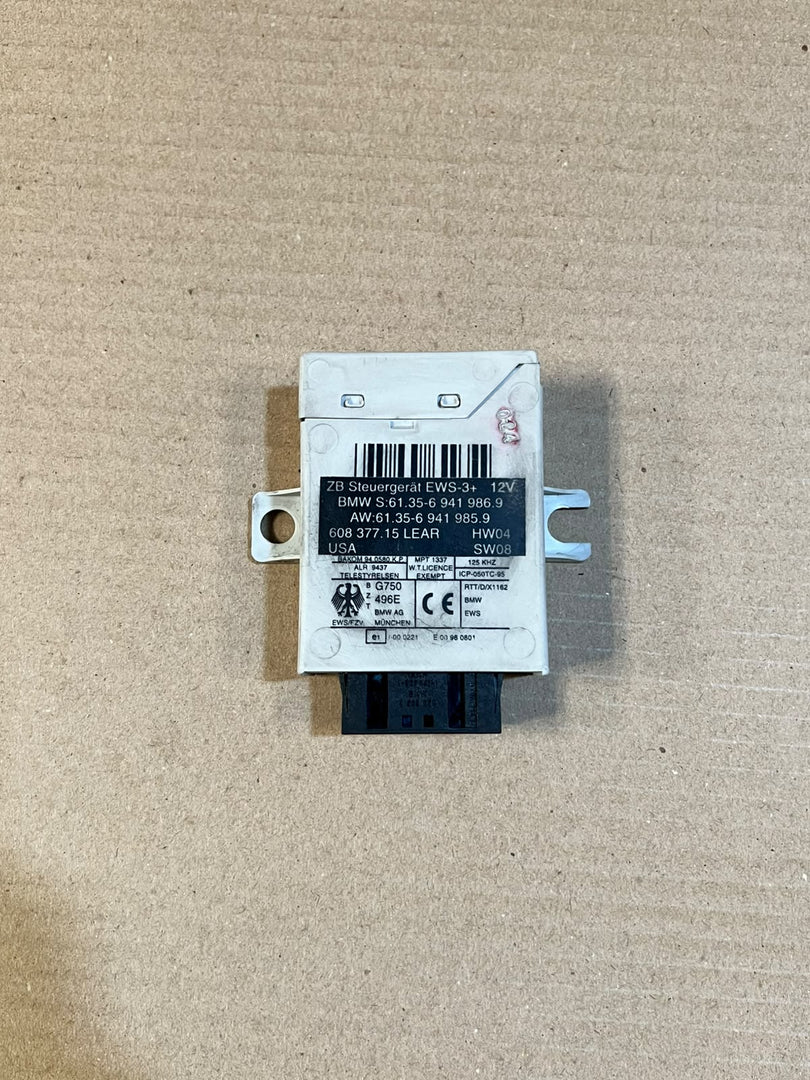 BMW 325i E46 M54 Engine ECU DME MS43 EWS Key Gearbox Module Set 7528050 OEM