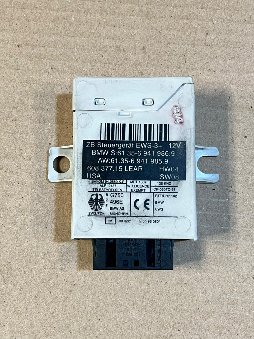 BMW 325i E46 M54 Engine ECU DME MS43 EWS Key Gearbox Module Set 7528050 OEM