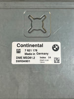 Bild in die Galerieansicht laden, BMW 1 3 Series E81 E87 E90 E91 318i 320i N43 ECU DME MSD81.2 7621178 OEM