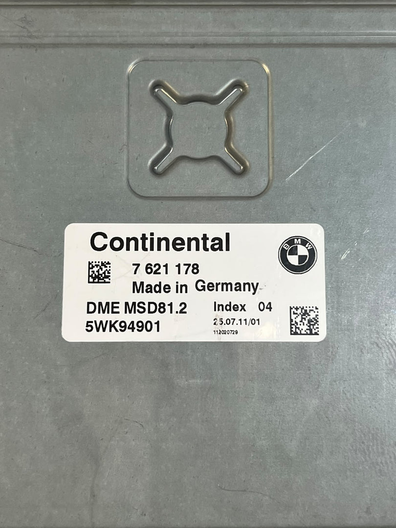 BMW 1 3 Series E81 E87 E90 E91 318i 320i N43 ECU DME MSD81.2 7621178 OEM