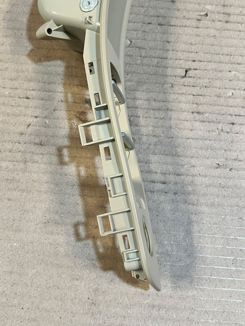 BMW 5 Series F10 F11 Beige Front Left Driver Door Pull Handle Window Switch Panel New