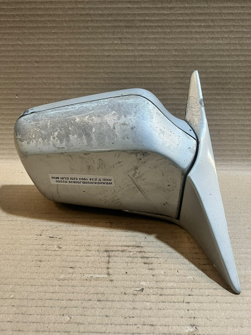 1993 BMW 525i E34 M50 RHD Right Side Exterior Wing Door Mirror 1944328 OEM