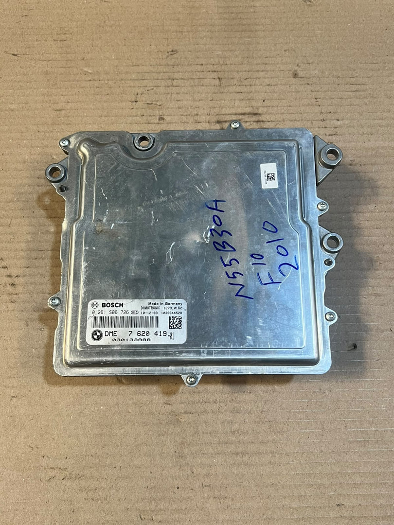 BMW 535i F10 F11 F07 N55 3.0L Engine ECU DME MEVD172 7620419 OEM