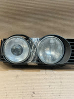 Load image into Gallery viewer, 1989 BMW 735i E32 M30 USA Twin Headlight Headlamp Turn Signal Grille Assembly OEM